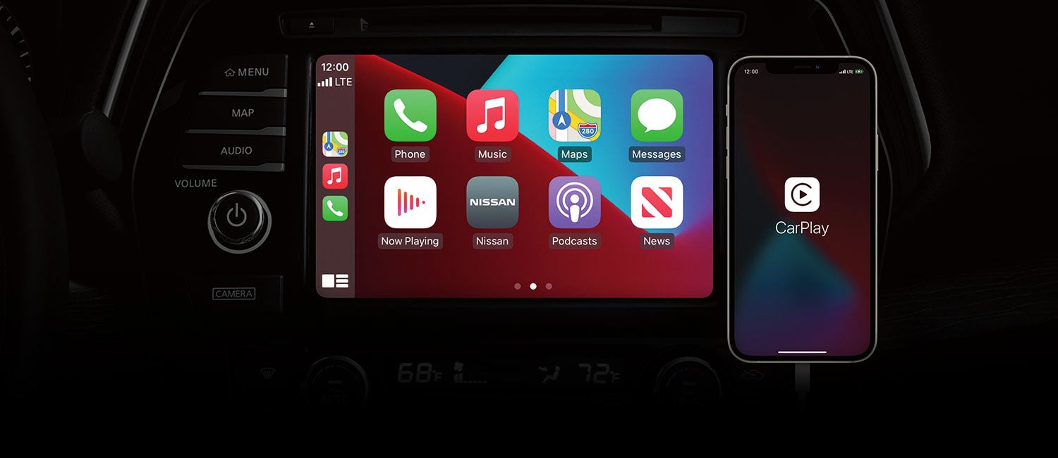 2022 Nissan Maxima touch screen with carplay connected apps | Bridgewater Nissan in Bridgewater NJ
